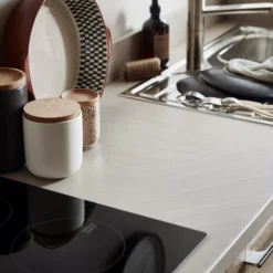 GoodHome 12mm Nepeta Matt White Stone Effect Paper & Resin Square Edge Kitchen Worktop, (L)3000mm 17 GoodHome 12mm Nepeta Matt White Stone Effect Paper & Resin Square Edge Kitchen Worktop, (L)3000mm -Goodhome goodhome 12mm nepeta matt white stone effect paper resin square edge kitchen worktop l 3000mm3663602635901 30i