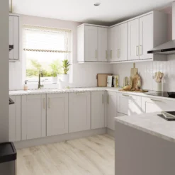 GoodHome 22mm Algiata Matt Beige Marble Effect Chipboard & Laminate Square Edge Kitchen Worktop, (L)3000mm 18 GoodHome 22mm Algiata Matt Beige Marble Effect Chipboard & Laminate Square Edge Kitchen Worktop, (L)3000mm -Goodhome goodhome 22mm algiata matt beige marble effect chipboard laminate square edge kitchen worktop l 3000mm5059340129594 02i