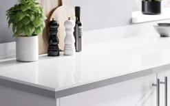 GoodHome 38mm Berberis Gloss White Laminate & Particle Board Square Edge Kitchen Breakfast Bar, (L)2000mm 10 GoodHome 38mm Berberis Gloss White Laminate & Particle Board Square Edge Kitchen Breakfast Bar, (L)2000mm -Goodhome goodhome 38mm berberis gloss white laminate particle board square edge kitchen breakfast bar l 2000mm3663602635161 22i