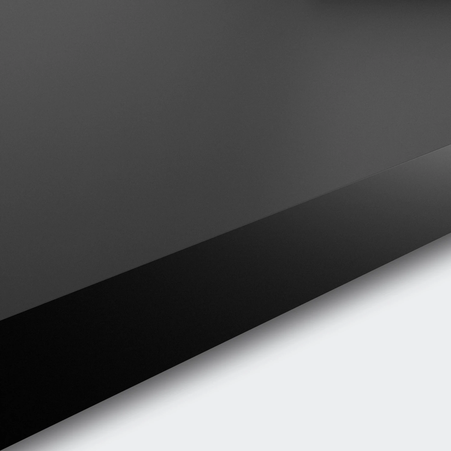 GoodHome 38mm Berberis Super Matt Black Laminate & Particle Board Square Edge Kitchen Breakfast Bar, (L)2000mm 1 GoodHome 38mm Berberis Super Matt Black Laminate & Particle Board Square Edge Kitchen Breakfast Bar, (L)2000mm