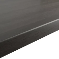 GoodHome 38mm Kabsa Matt Grey Oak Effect Chipboard & Laminate Post-formed Kitchen Worktop, (L)3000mm
