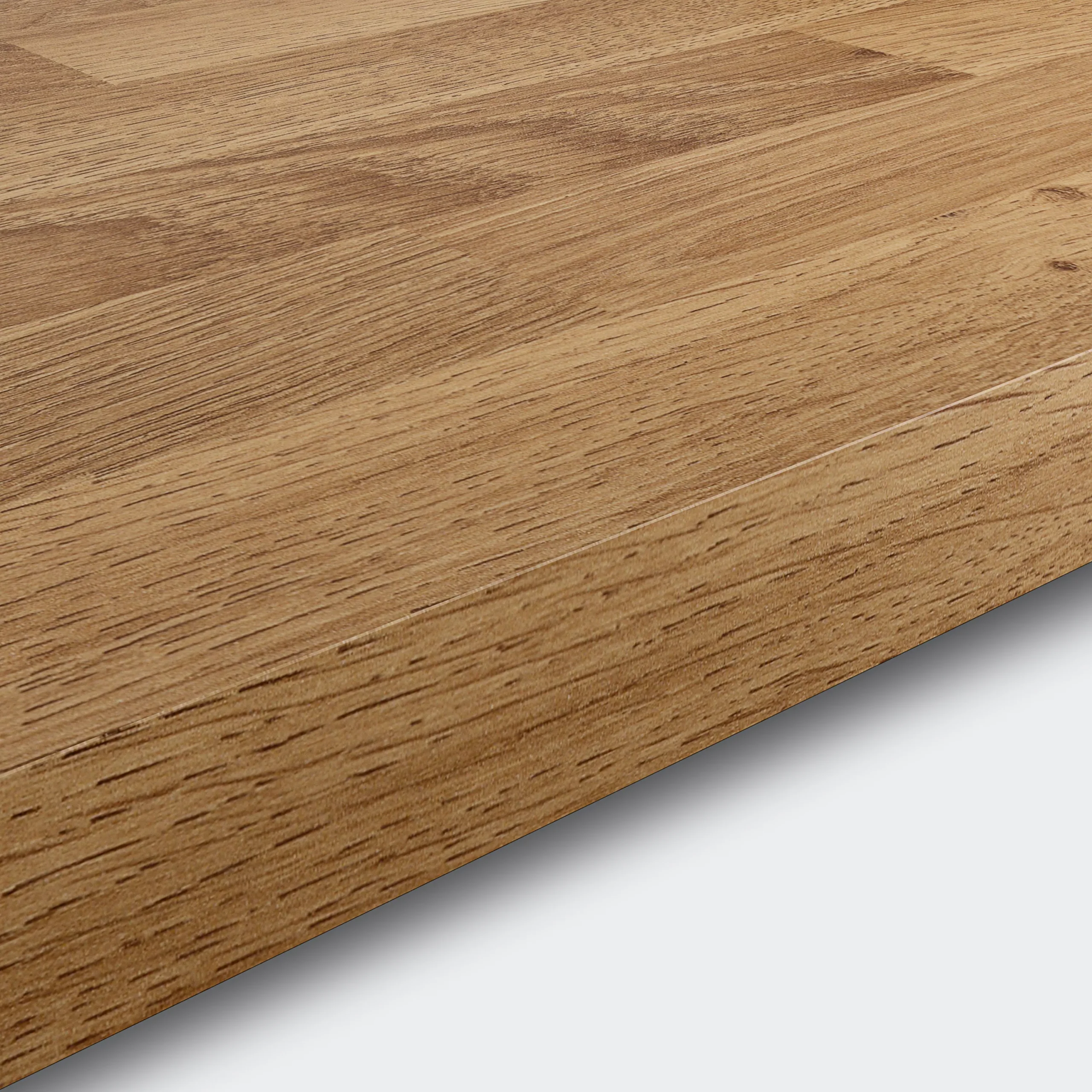 GoodHome 38mm Kala Matt Honey Wood Effect Chipboard & Laminate Square Edge Kitchen Breakfast Bar, (L)2000mm 1 GoodHome 38mm Kala Matt Honey Wood Effect Chipboard & Laminate Square Edge Kitchen Breakfast Bar, (L)2000mm