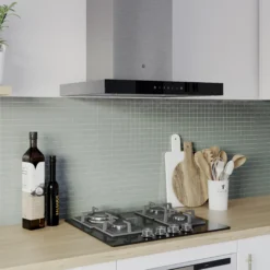 GoodHome AirSensor GHBH60ASBL Glass Box Cooker Hood (W)60cm -Goodhome goodhome airsensor ghbh60asbl glass box cooker hood w 60cm5059340445946 01i