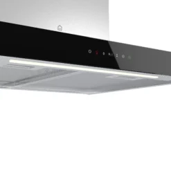 GoodHome AirSensor GHBH60ASBL Glass Box Cooker Hood (W)60cm -Goodhome goodhome airsensor ghbh60asbl glass box cooker hood w 60cm5059340445946 36c