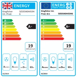 GoodHome AirSensor GHBH60ASBL Glass Box Cooker Hood (W)60cm -Goodhome goodhome airsensor ghbh60asbl glass box cooker hood w 60cm5059340445946 EUP EN