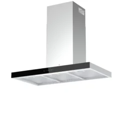 GoodHome AirSensor GHBH90ASBL Glass Box Cooker Hood (W)90cm