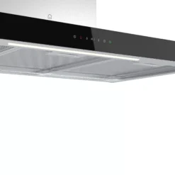 GoodHome AirSensor GHBH90ASBL Glass Box Cooker Hood (W)90cm -Goodhome goodhome airsensor ghbh90asbl glass box cooker hood w 90cm5059340445922 36c