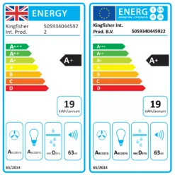 GoodHome AirSensor GHBH90ASBL Glass Box Cooker Hood (W)90cm -Goodhome goodhome airsensor ghbh90asbl glass box cooker hood w 90cm5059340445922 EUP EN