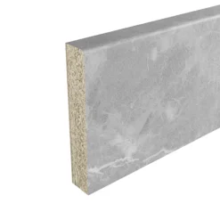 GoodHome Algiata Grey Marble Effect Laminate Upstand (L)3000mm -Goodhome goodhome algiata grey marble effect laminate upstand l 3000mm3663602482680 01c