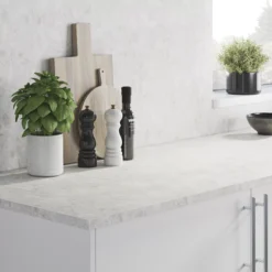 GoodHome Algiata Polished White Marble Effect Laminated Chipboard Back Panel, (H)600mm (W)3000mm (T)8mm -Goodhome goodhome algiata polished white marble effect laminated chipboard back panel h 600mm w 3000mm t 8mm3663602482642 21i