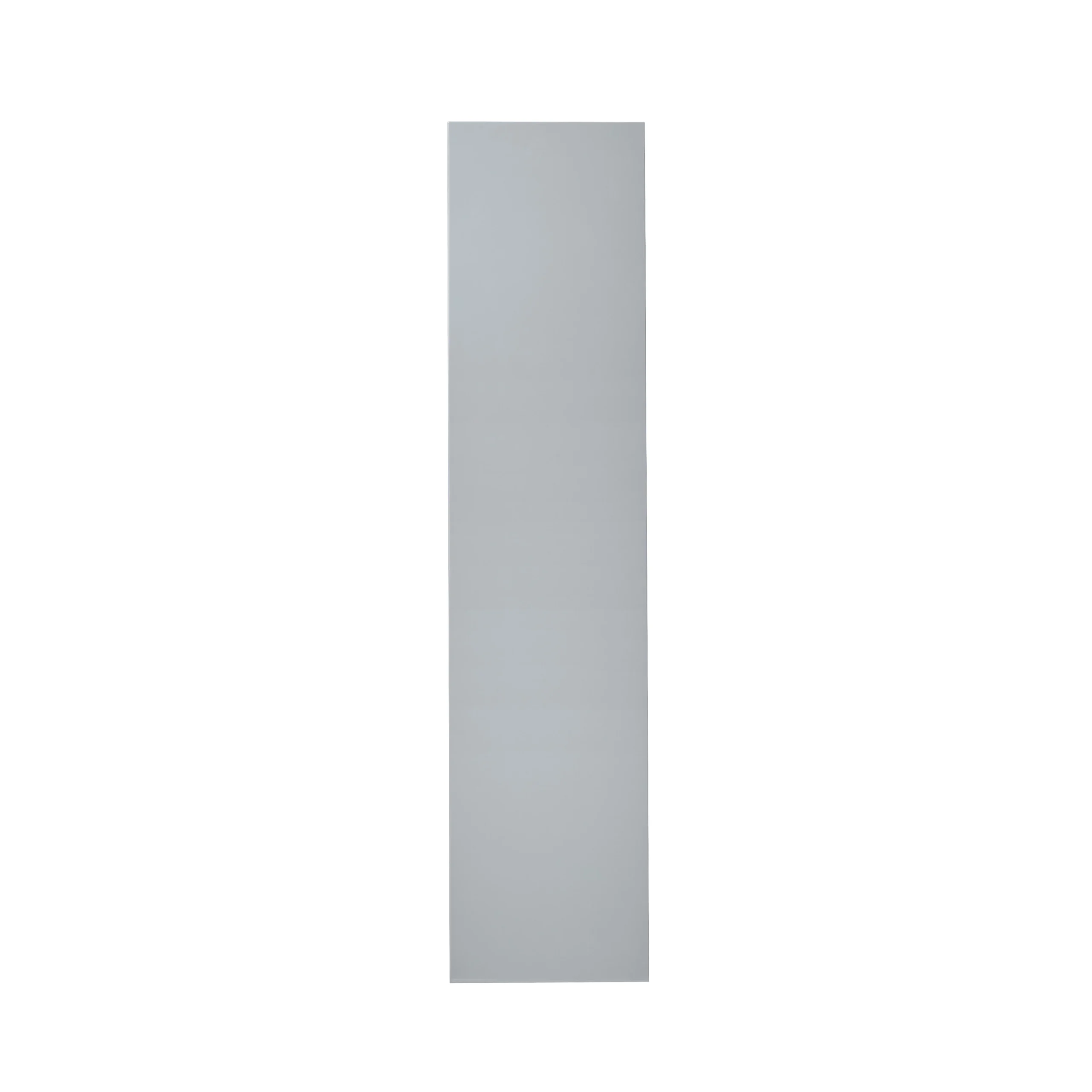 GoodHome Alisma High Gloss Grey Slab Larder/Fridge Cabinet Door (W)300mm (H)1287mm (T)18mm 1 GoodHome Alisma High Gloss Grey Slab Larder/Fridge Cabinet Door (W)300mm (H)1287mm (T)18mm