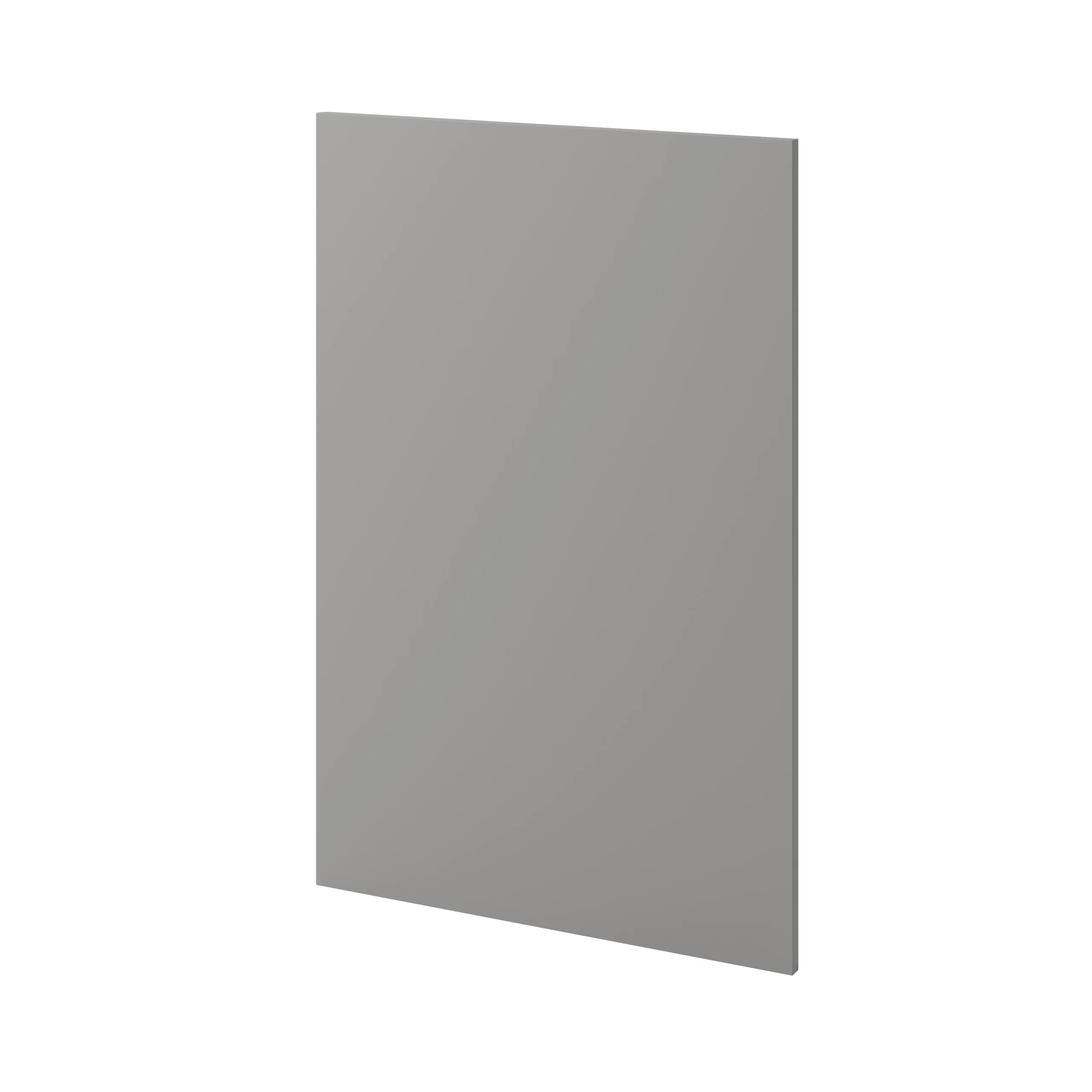 GoodHome Alisma High Gloss Grey Slab Standard Clad On Base Panel (H)900mm (W)610mm 2 GoodHome Alisma High Gloss Grey Slab Standard Clad On Base Panel (H)900mm (W)610mm - Image 2