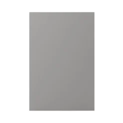 GoodHome Alisma High Gloss Grey Slab Standard Clad On Base Panel (H)900mm (W)610mm