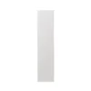 GoodHome Alisma High Gloss White Slab Larder/Fridge Cabinet Door (W)300mm (H)1287mm (T)18mm