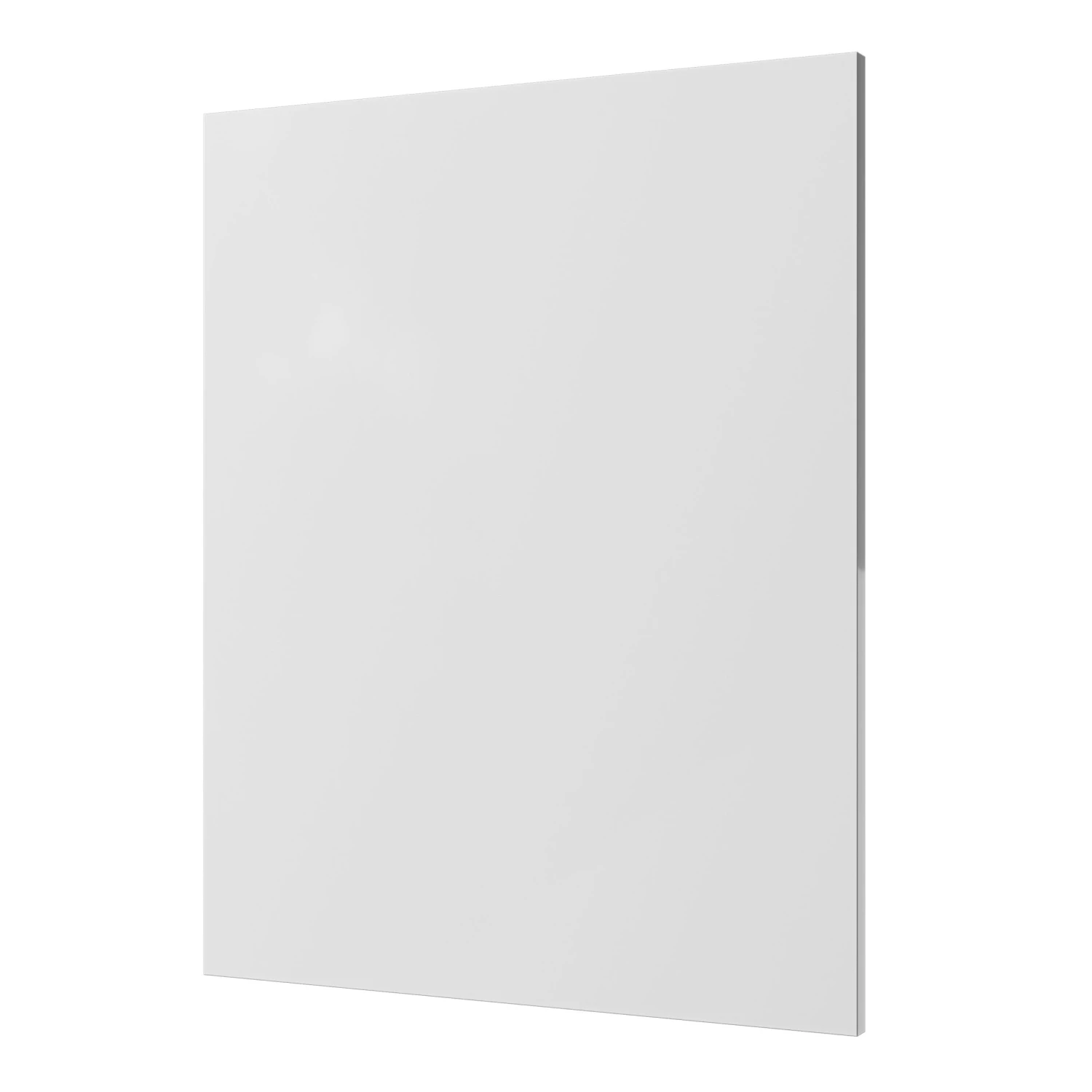 GoodHome Alisma Innovo Handleless Gloss White Slab Standard End Panel (H)715mm (W)595mm 2 GoodHome Alisma Innovo Handleless Gloss White Slab Standard End Panel (H)715mm (W)595mm - Image 2