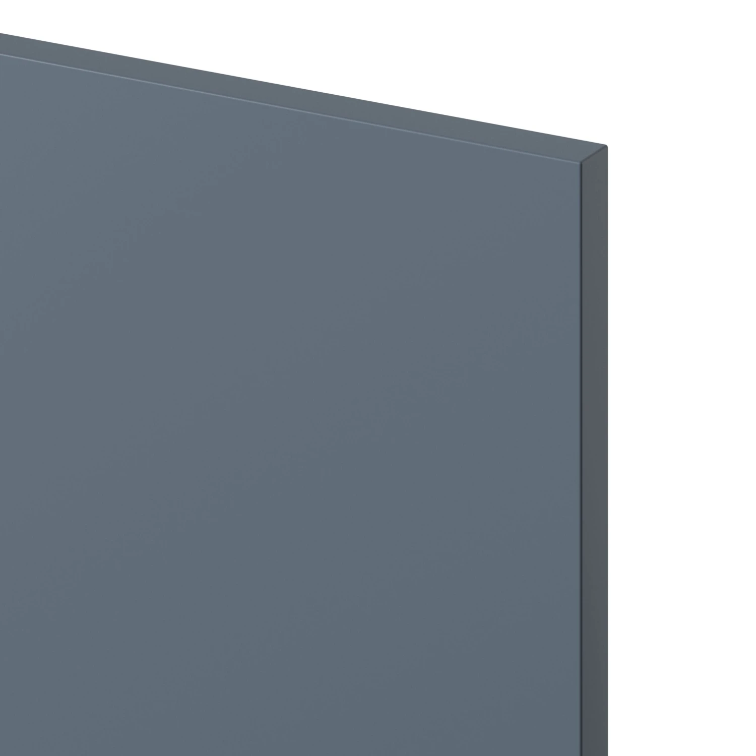 GoodHome Alisma Matt Blue Slab Standard Clad On End Panel (H)715mm (W)595mm 4 GoodHome Alisma Matt Blue Slab Standard Clad On End Panel (H)715mm (W)595mm - Image 4