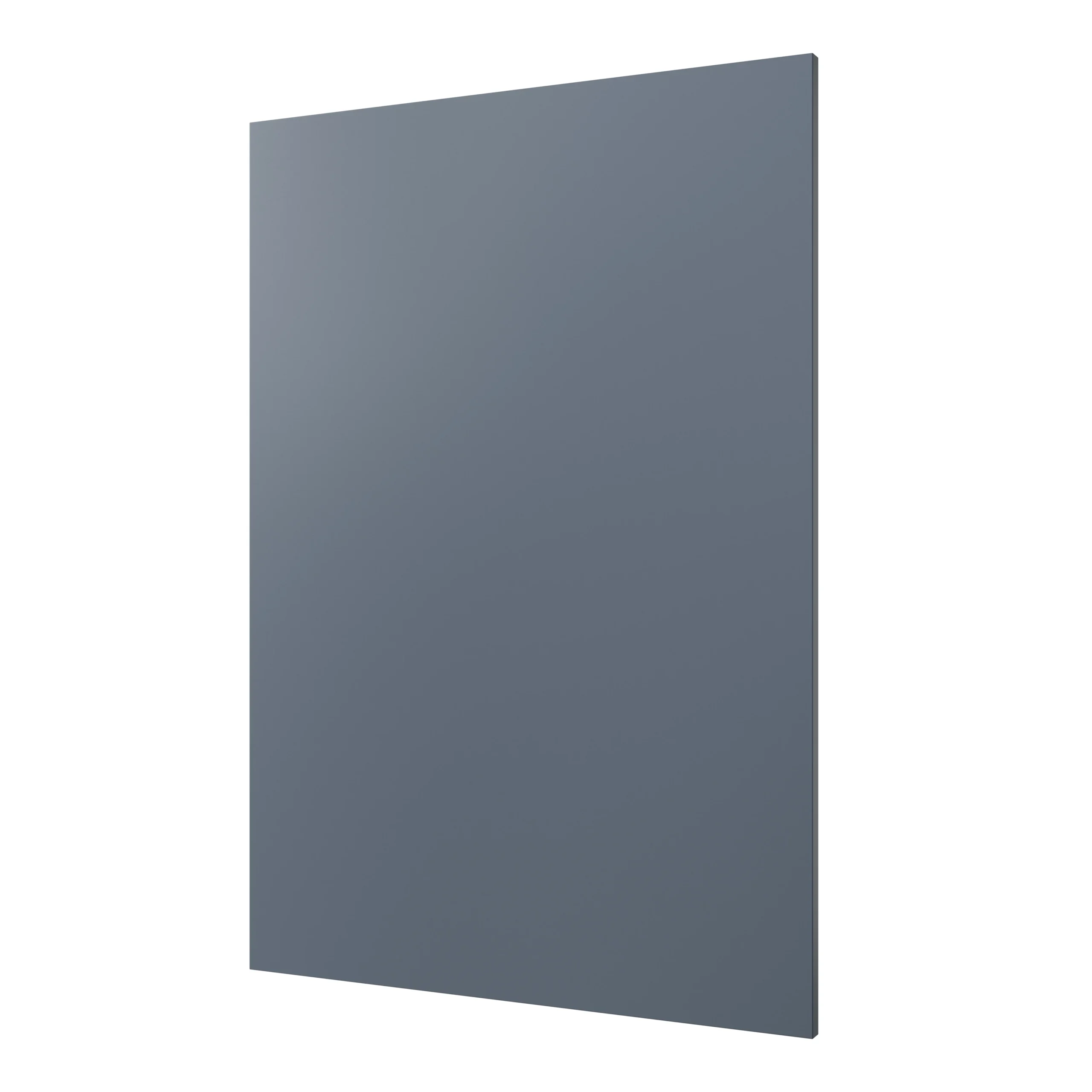 GoodHome Alisma Matt Blue Slab Standard End Panel (H)934mm (W)640mm 3 GoodHome Alisma Matt Blue Slab Standard End Panel (H)934mm (W)640mm - Image 3