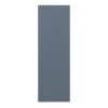 GoodHome Alisma Matt Blue Slab Tall Wall Cabinet Door (W)300mm (H)895mm (T)18mm