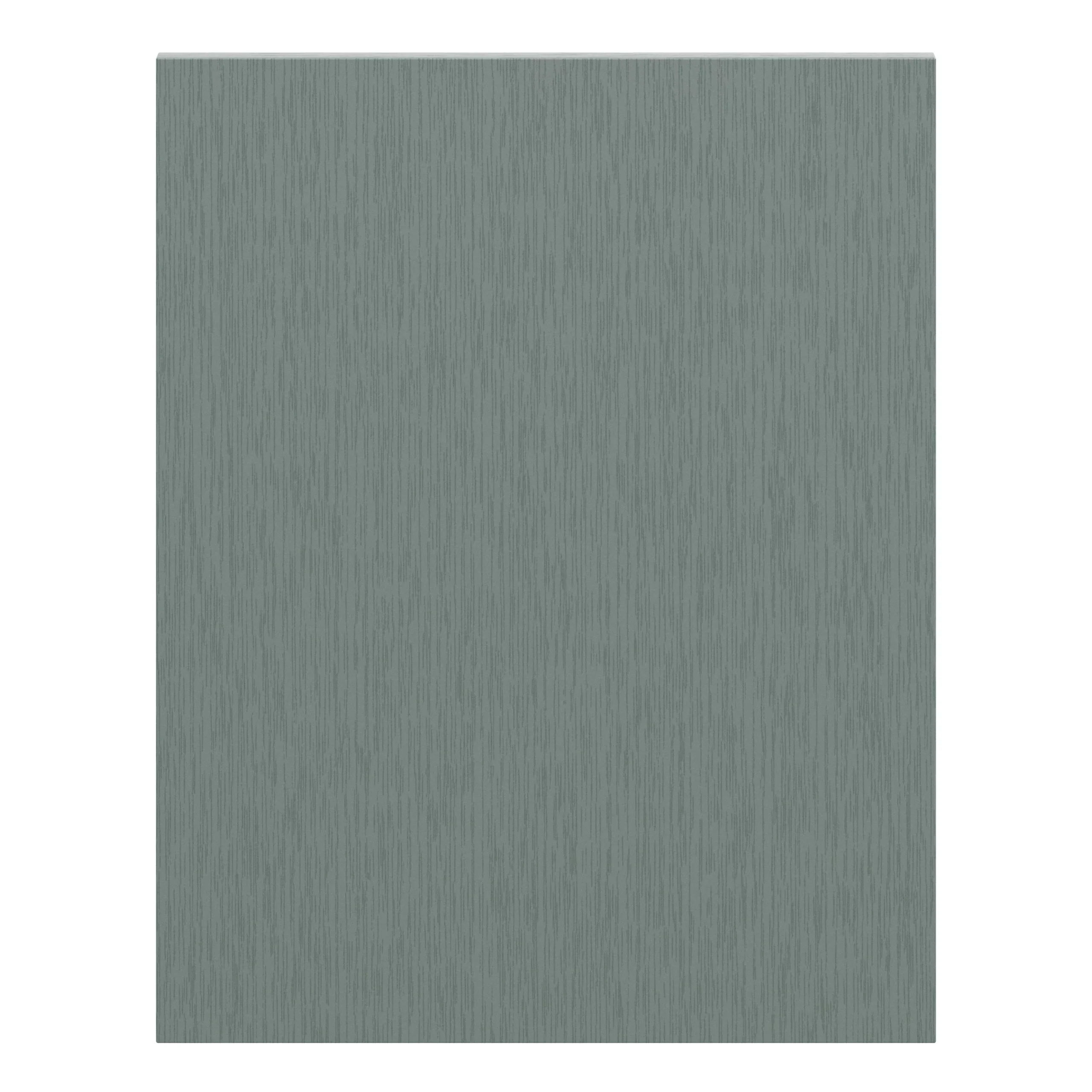 GoodHome Alpinia Matt Green Painted Wood Effect Shaker Standard Base Drawer End Panel (H)720mm (W)570mm 1 GoodHome Alpinia Matt Green Painted Wood Effect Shaker Standard Base Drawer End Panel (H)720mm (W)570mm