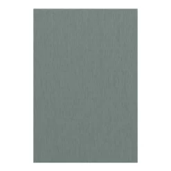 GoodHome Alpinia Matt Green Painted Wood Effect Shaker Standard Clad On End Panel (H)934mm (W)640mm