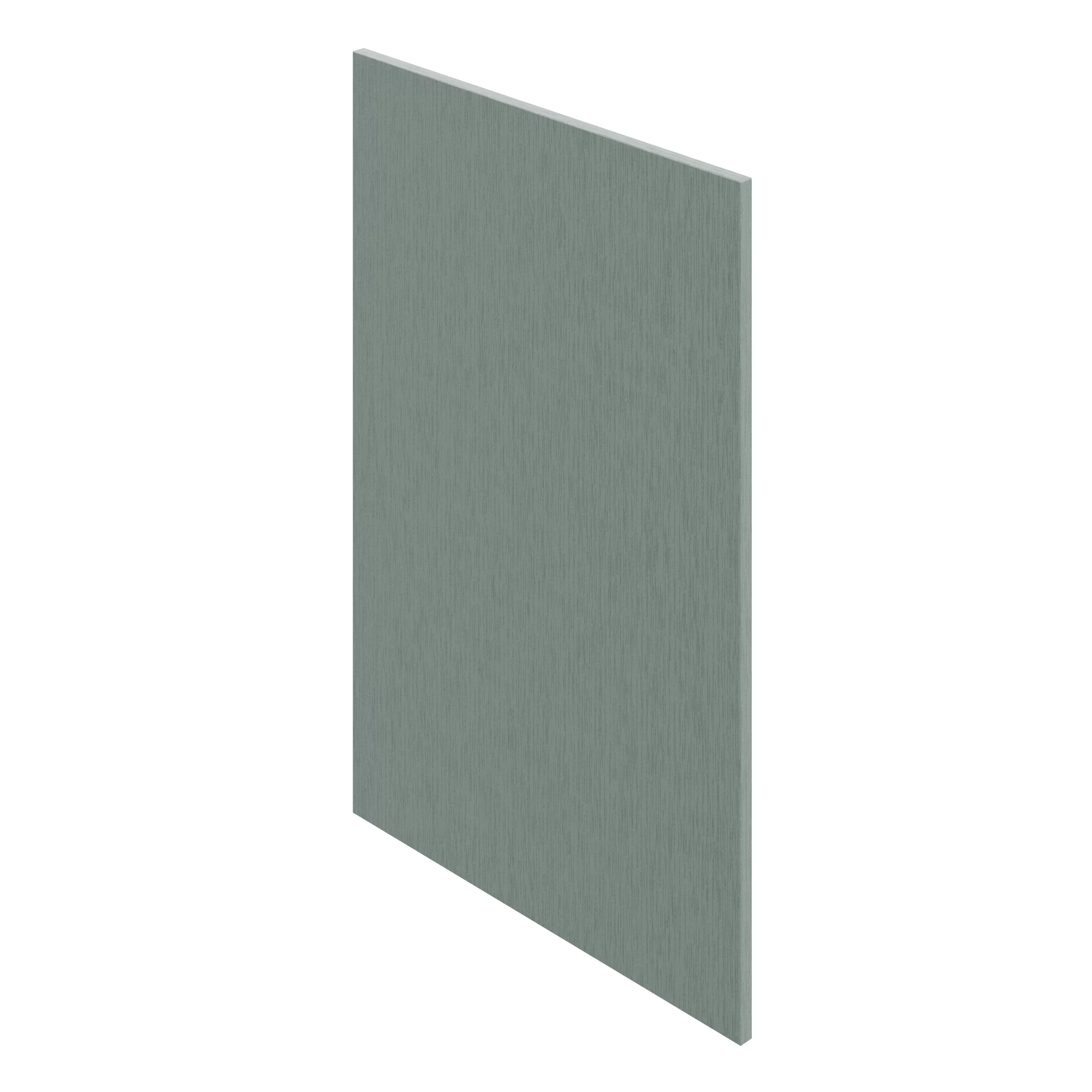 GoodHome Alpinia Matt Green Painted Wood Effect Shaker Standard End Support Panel (H)870mm (W)590mm 2 GoodHome Alpinia Matt Green Painted Wood Effect Shaker Standard End Support Panel (H)870mm (W)590mm - Image 2