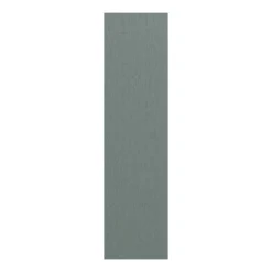 GoodHome Alpinia Matt Green Painted Wood Effect Shaker Tall End Panel (H)2190mm (W)570mm, Pair