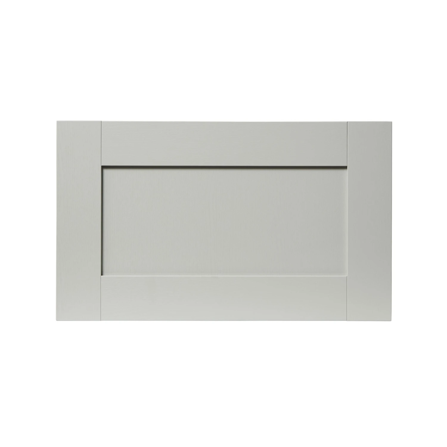 GoodHome Alpinia Matt Grey Painted Wood Effect Shaker Drawer Front, Bridging Door & Bi Fold Door, (W)600mm (H)356mm (T)18mm 1 GoodHome Alpinia Matt Grey Painted Wood Effect Shaker Drawer Front, Bridging Door & Bi Fold Door, (W)600mm (H)356mm (T)18mm