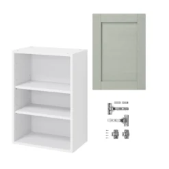 GoodHome Alpinia Matt Grey Painted Wood Effect Shaker Wall Kitchen Cabinet (W)500mm (H)720mm 7 GoodHome Alpinia Matt Grey Painted Wood Effect Shaker Wall Kitchen Cabinet (W)500mm (H)720mm -Goodhome goodhome alpinia matt grey painted wood effect shaker wall kitchen cabinet w 500mm h 720mm5059340701943 07c bq