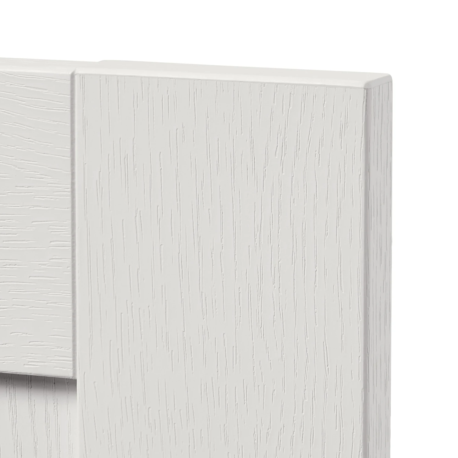 GoodHome Alpinia Matt Ivory Painted Wood Effect Shaker Drawer Front, Bridging Door & Bi Fold Door, (W)600mm (H)356mm (T)18mm 2 GoodHome Alpinia Matt Ivory Painted Wood Effect Shaker Drawer Front, Bridging Door & Bi Fold Door, (W)600mm (H)356mm (T)18mm - Image 2