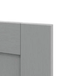 GoodHome Alpinia Matt Slate Grey Painted Wood Effect Shaker Drawer Front, Bridging Door & Bi Fold Door, (W)800mm (H)356mm (T)18mm -Goodhome goodhome alpinia matt slate grey painted wood effect shaker drawer front bridging door bi fold door w 800mm h 356mm t 18mm5059340129822 36c
