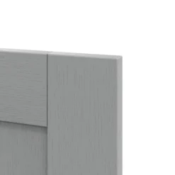 GoodHome Alpinia Matt Slate Grey Painted Wood Effect Shaker Highline Cabinet Door (W)400mm (H)715mm (T)18mm -Goodhome goodhome alpinia matt slate grey painted wood effect shaker highline cabinet door w 400mm h 715mm t 18mm5059340129624 36c