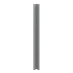GoodHome Alpinia Matt Slate Grey Painted Wood Effect Shaker Tall Wall Corner Post, (W)59mm (H)895mm