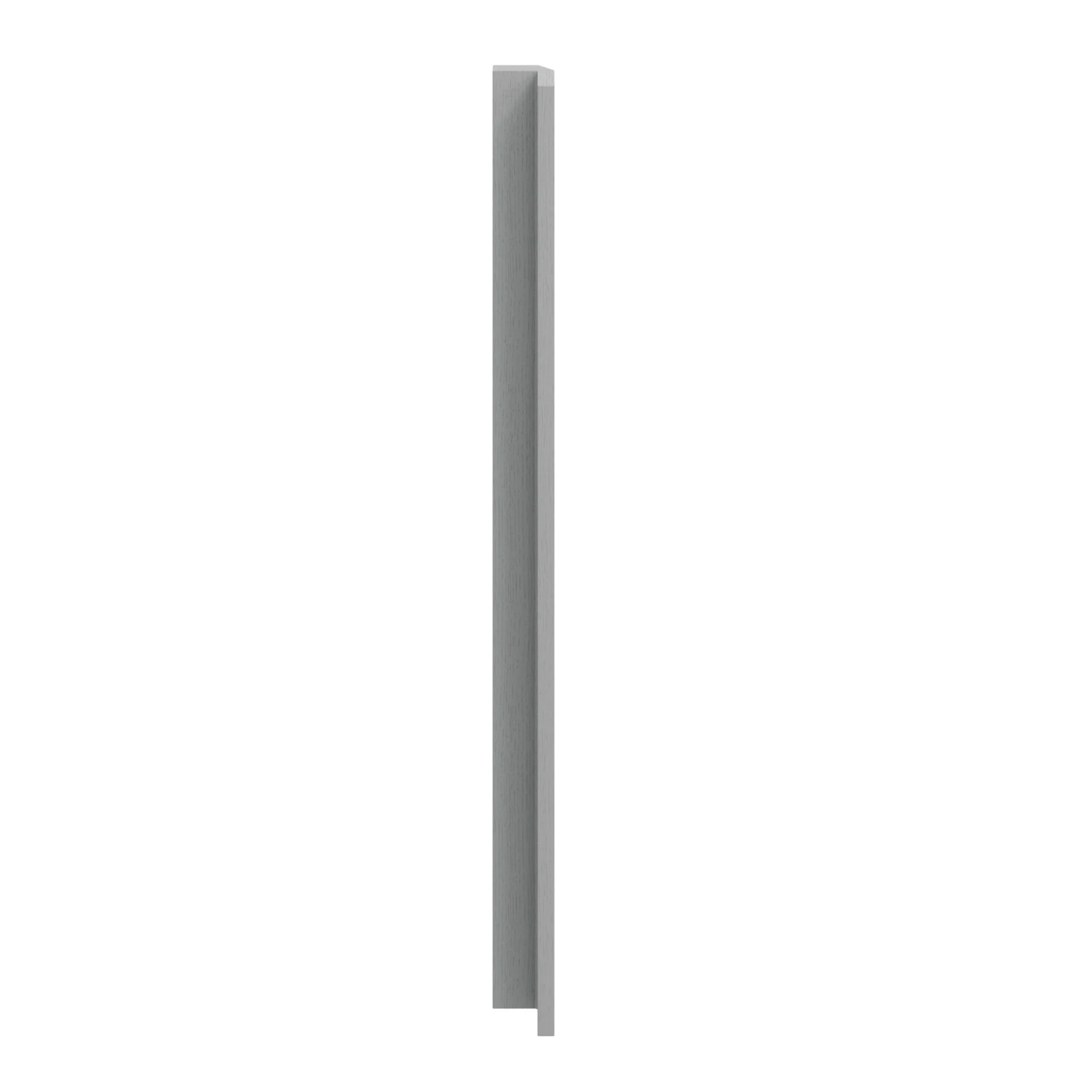 GoodHome Alpinia Matt Slate Grey Painted Wood Effect Shaker Tall Wall Corner Post, (W)59mm (H)895mm 2 GoodHome Alpinia Matt Slate Grey Painted Wood Effect Shaker Tall Wall Corner Post, (W)59mm (H)895mm - Image 2