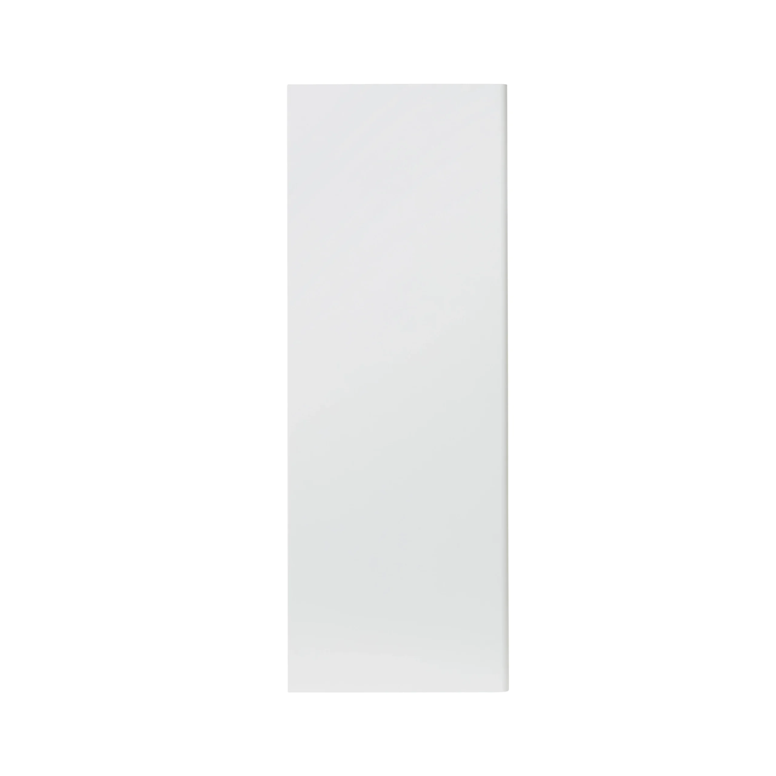 GoodHome Alpinia Matt White Tongue & Groove Shaker Standard Wall Clad On End Panel (H)960mm (W)360mm 1 GoodHome Alpinia Matt White Tongue & Groove Shaker Standard Wall Clad On End Panel (H)960mm (W)360mm