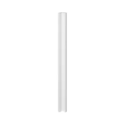 GoodHome Alpinia Matt White Tongue & Groove Shaker Tall Wall Corner Post, (W)59mm (H)895mm
