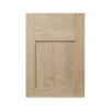 GoodHome Alpinia Oak Effect Shaker Drawerline Cabinet Door, (W)500mm (H)715mm (T)18mm