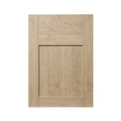 GoodHome Alpinia Oak Effect Shaker Drawerline Cabinet Door, (W)500mm (H)715mm (T)18mm