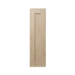 GoodHome Alpinia Oak Effect Shaker Tall Wall Cabinet Door (W)250mm (H)895mm (T)18mm