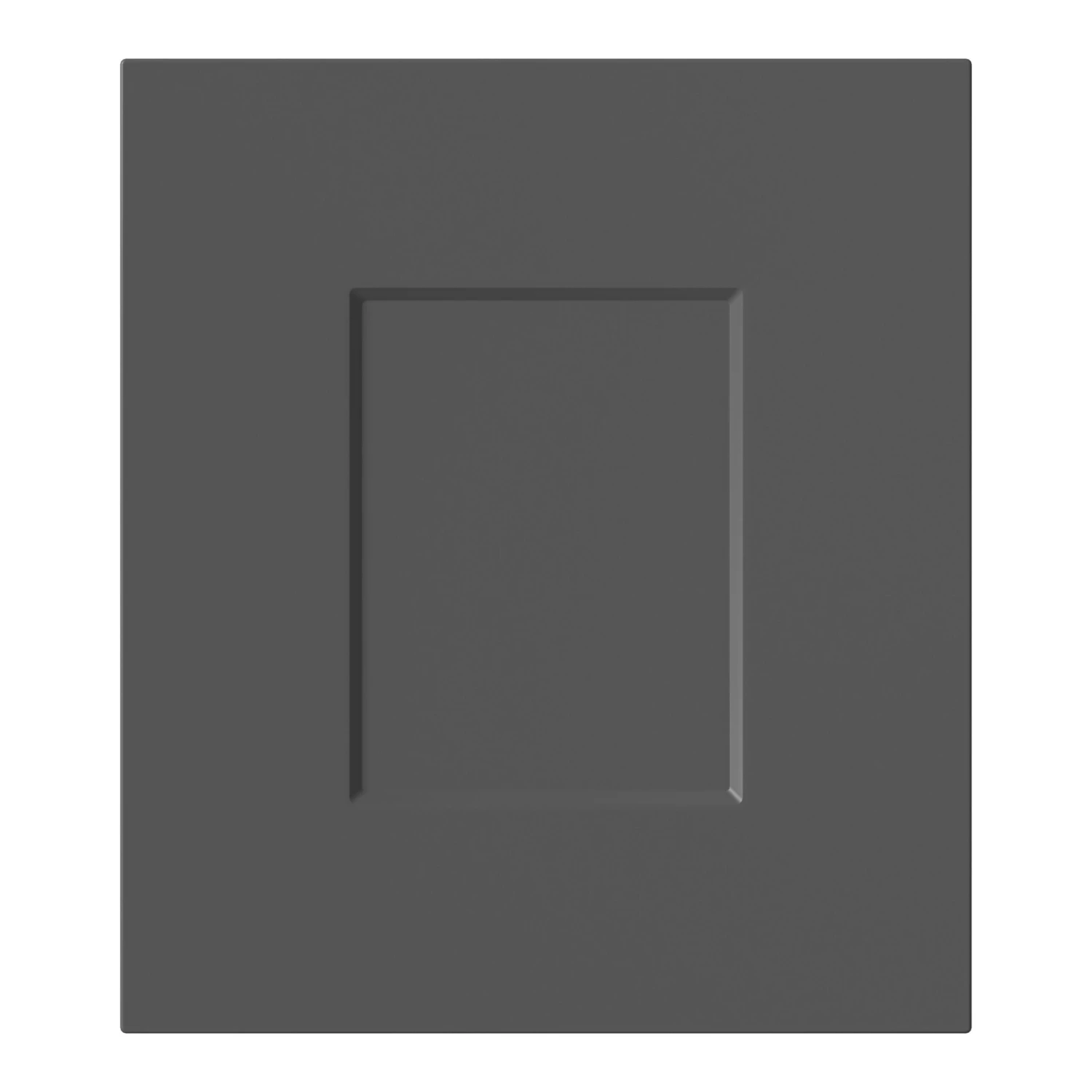 GoodHome Artemisia Innovo Handleless Matt Graphite Shaker Drawer Front, Bridging Door & Bi Fold Door, (W)300mm (H)340mm (T)18mm 1 GoodHome Artemisia Innovo Handleless Matt Graphite Shaker Drawer Front, Bridging Door & Bi Fold Door, (W)300mm (H)340mm (T)18mm