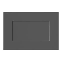GoodHome Artemisia Innovo Handleless Matt Graphite Shaker Drawer Front, Bridging Door & Bi Fold Door, (W)500mm (H)340mm (T)18mm