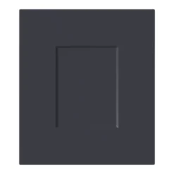 GoodHome Artemisia Innovo Handleless Matt Midnight Blue Shaker Drawer Front, Bridging Door & Bi Fold Door, (W)300mm (H)340mm (T)18mm