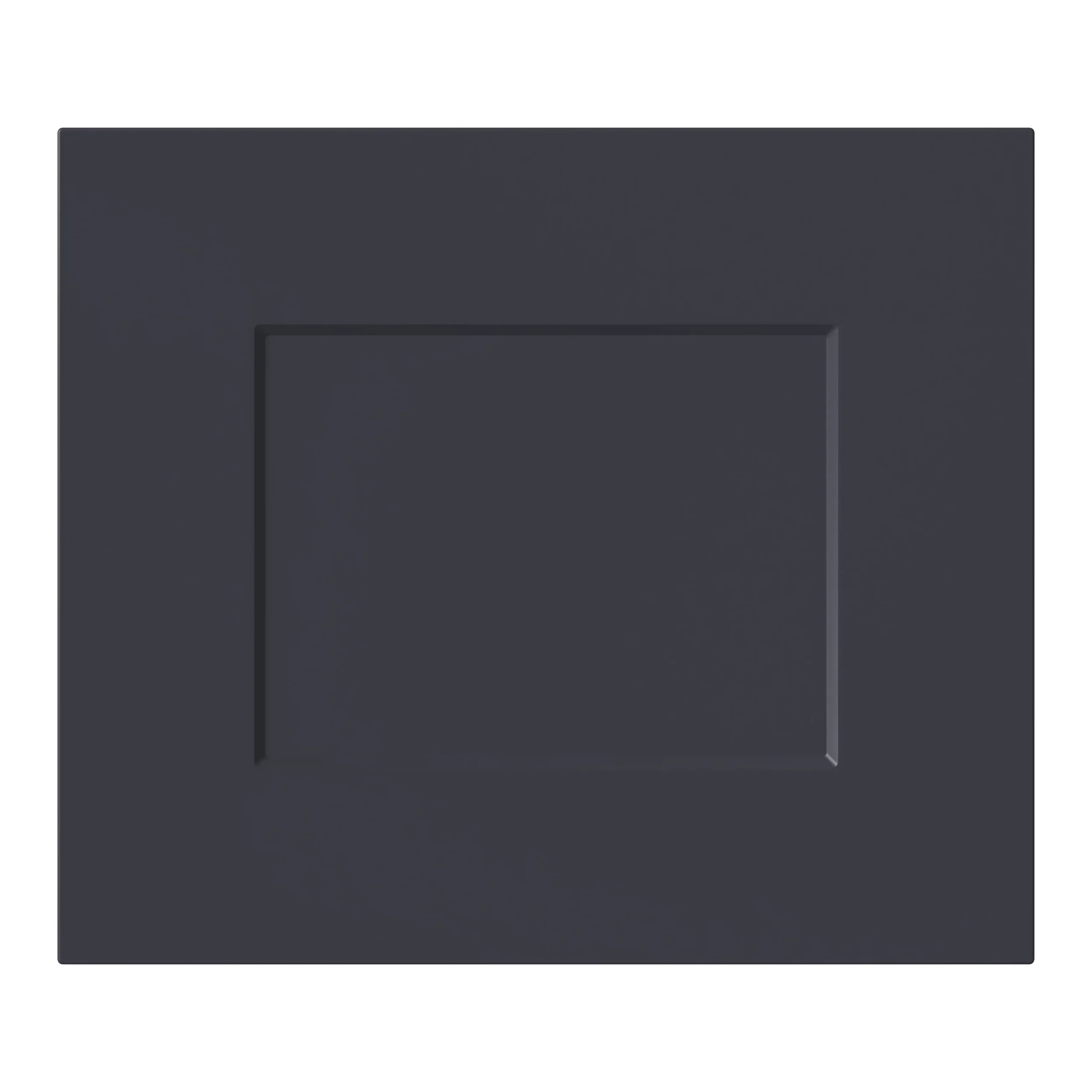 GoodHome Artemisia Innovo Handleless Matt Midnight Blue Shaker Drawer Front, Bridging Door & Bi Fold Door, (W)400mm (H)340mm (T)18mm 1 GoodHome Artemisia Innovo Handleless Matt Midnight Blue Shaker Drawer Front, Bridging Door & Bi Fold Door, (W)400mm (H)340mm (T)18mm