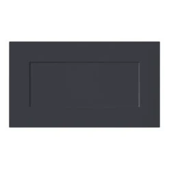 GoodHome Artemisia Innovo Handleless Matt Midnight Blue Shaker Drawer Front, Bridging Door & Bi Fold Door, (W)600mm (H)340mm (T)18mm
