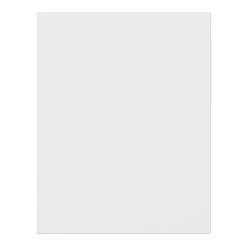 GoodHome Artemisia Innovo Handleless Matt White Shaker Standard End Panel (H)715mm (W)595mm