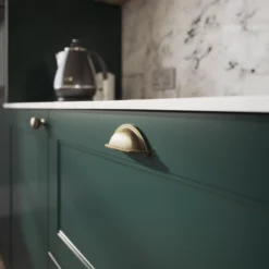 GoodHome Artemisia Matt Dark Green Shaker 70:30 Larder Cabinet Door (W)300mm (H)1287mm (T)18mm -Goodhome goodhome artemisia matt dark green shaker 70 30 larder cabinet door w 300mm h 1287mm t 18mm5059340482132 02i