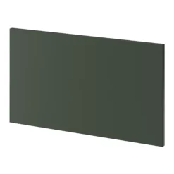 GoodHome Artemisia Matt Dark Green Shaker Standard Base Drawer End Panel (H)340mm (W)595mm