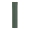 GoodHome Artemisia Matt Dark Green Shaker Standard Corner Post, (W)48mm (H)340mm