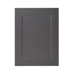 GoodHome Artemisia Matt Graphite Classic Shaker Appliance Cabinet Door (W)600mm (H)453mm (T)18mm