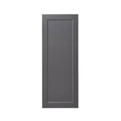 GoodHome Artemisia Matt Graphite Classic Shaker Larder Cabinet Door (W)500mm (H)1287mm (T)18mm