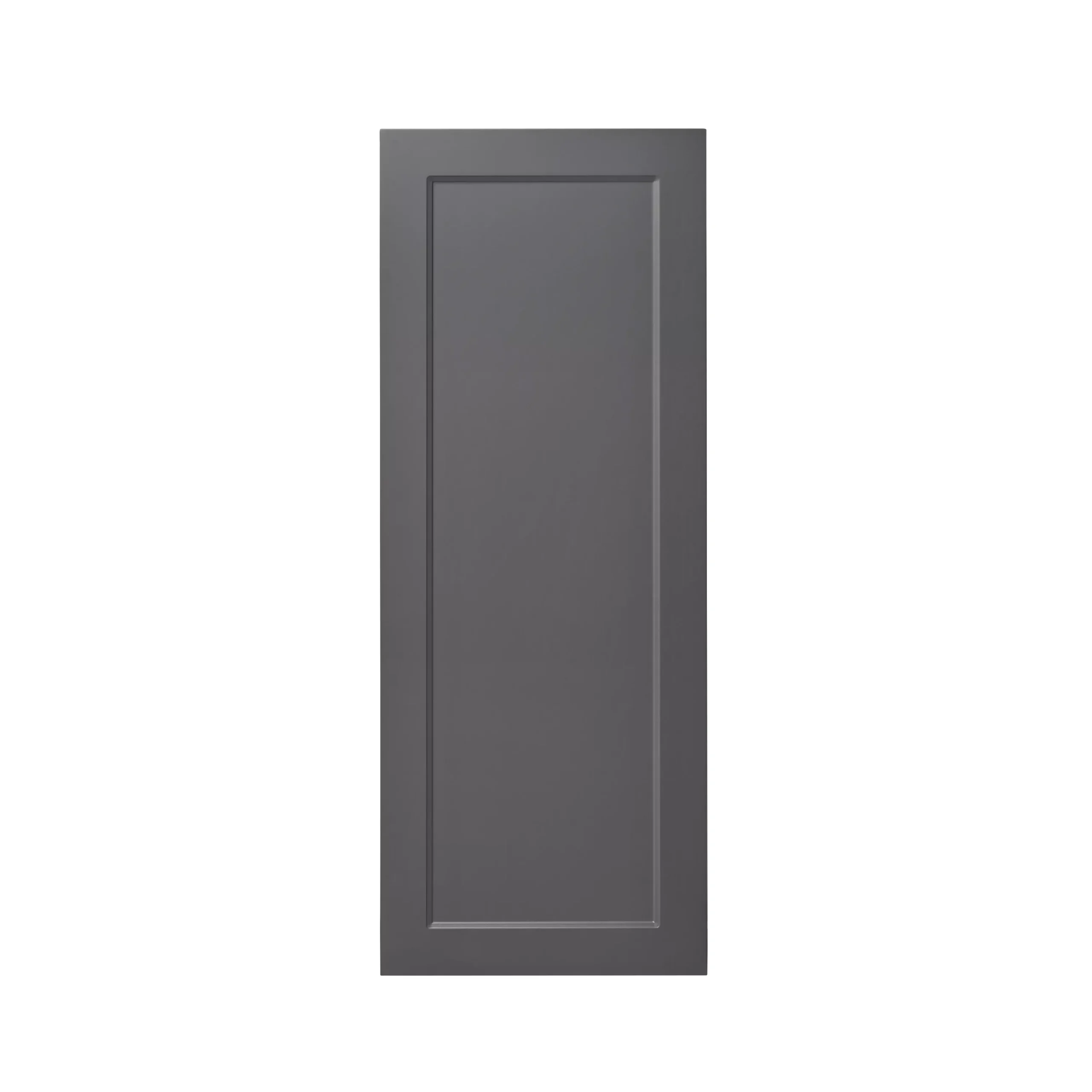 GoodHome Artemisia Matt Graphite Classic Shaker Larder Cabinet Door (W)500mm (H)1287mm (T)18mm 1 GoodHome Artemisia Matt Graphite Classic Shaker Larder Cabinet Door (W)500mm (H)1287mm (T)18mm
